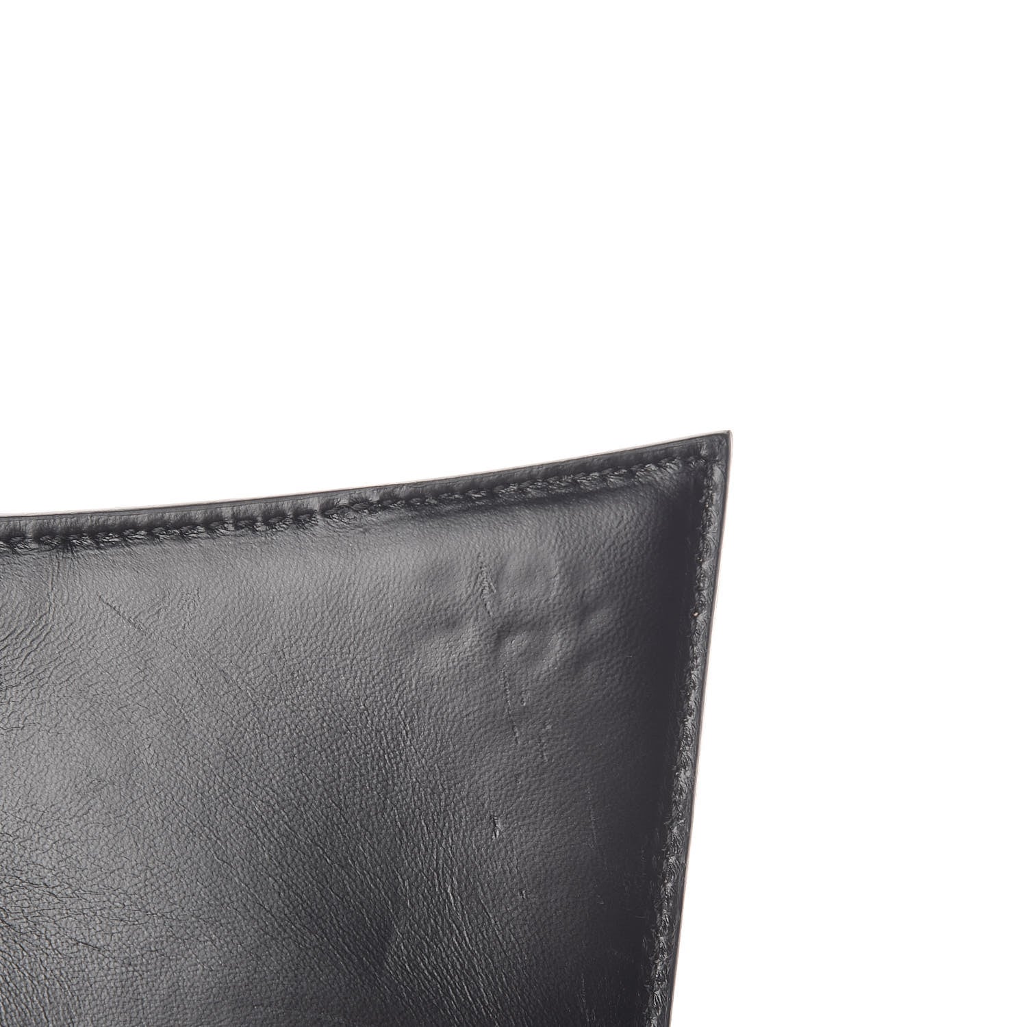 Balenciaga Shiny Calfskin Monochrome Crocodile Embossed Small Hourglass Top Handle Bag Black 12 of 12