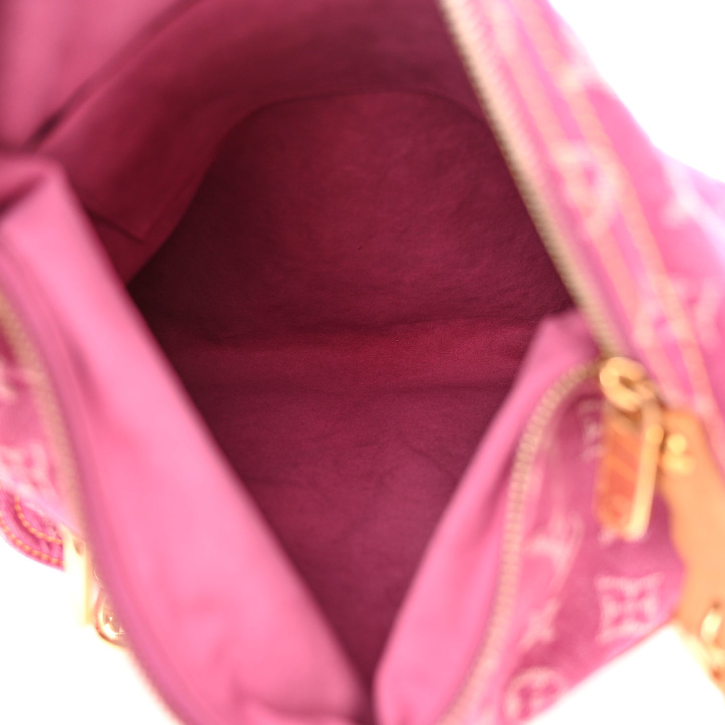 Denim Baggy PM Fuchsia