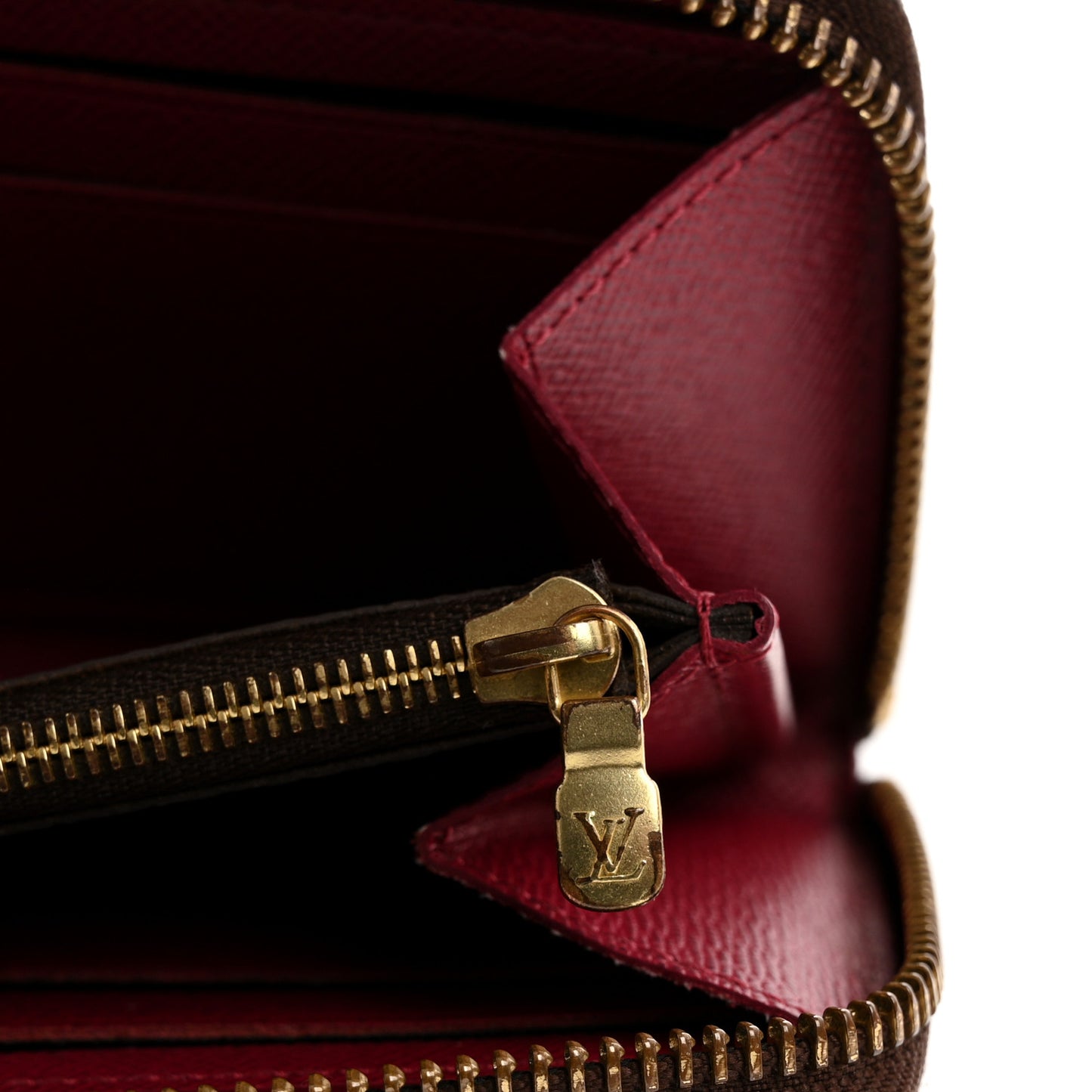 Monogram Clemence Wallet Fuchsia