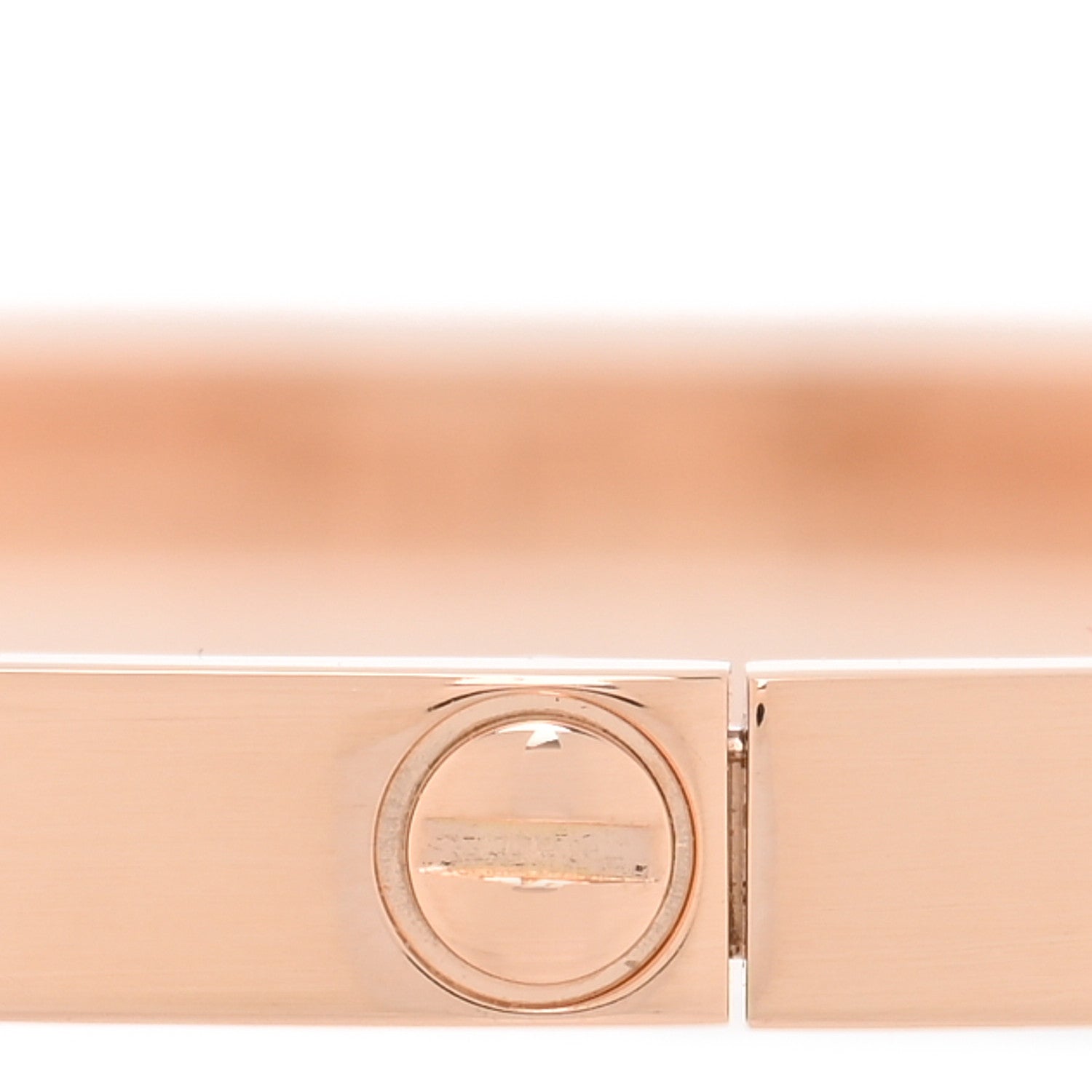 Cartier 18K Pink Gold 6 Diamond Small LOVE Bracelet 18 4 of 6