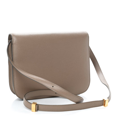 Celine Liege Calfskin Medium Classic Box Flap Bag Taupe 3 of 10