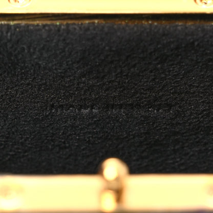 Celine Lizard  Triomphe Mini Vanity Case Black 6 of 11