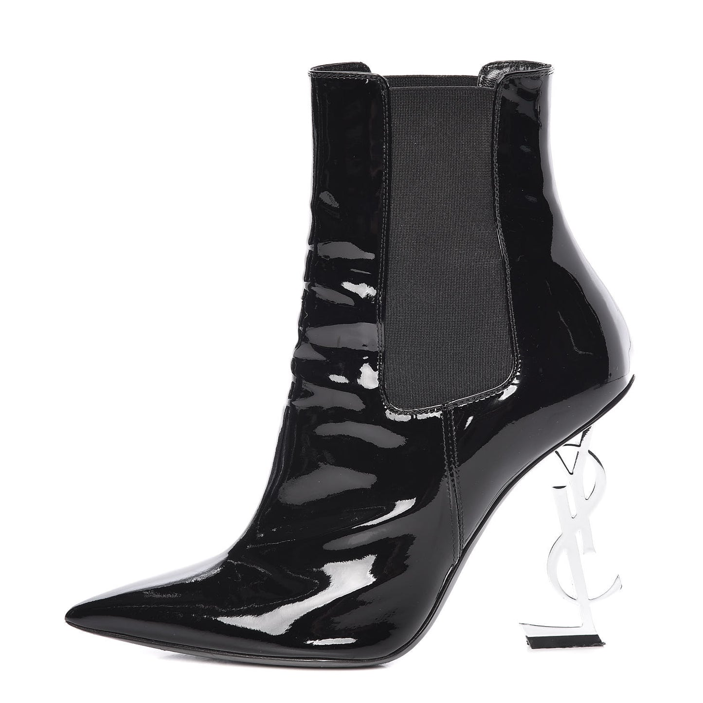 Patent Opyum Ankle Boot 37.5 Black