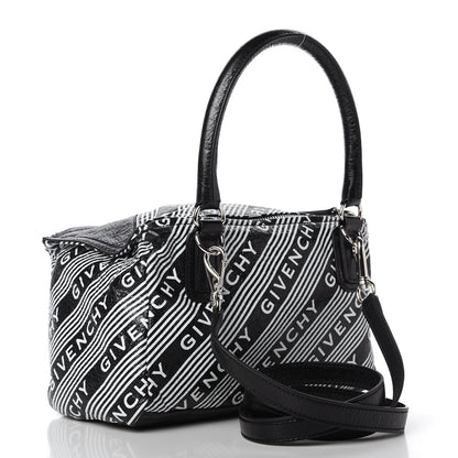 Givenchy Lambskin Small Logo Pandora Black 3 of 10