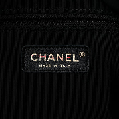 Chanel Lambskin Quilted Girl Bag Black 6 of 10