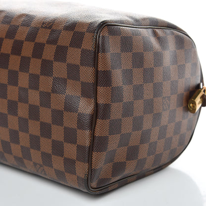 Louis Vuitton Damier Ebene Speedy 30 9 of 14