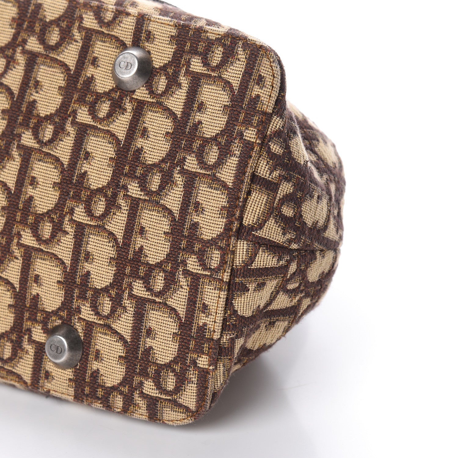Christian Dior Monogram Flight Tote Brown 10 of 10