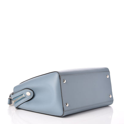 Fendi Vitello Baltico Dolce DotCom Satchel Riviera Blue Notte 4 of 10