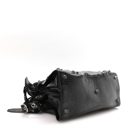 Balenciaga Agneau Arena Neo Cagole City Handbag Black 5 of 11