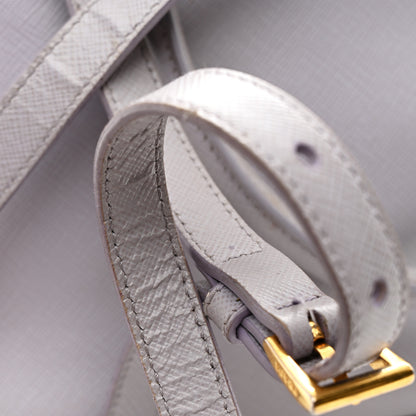 Prada Saffiano Small Galleria Double Zip Tote Glicine 23 of 25