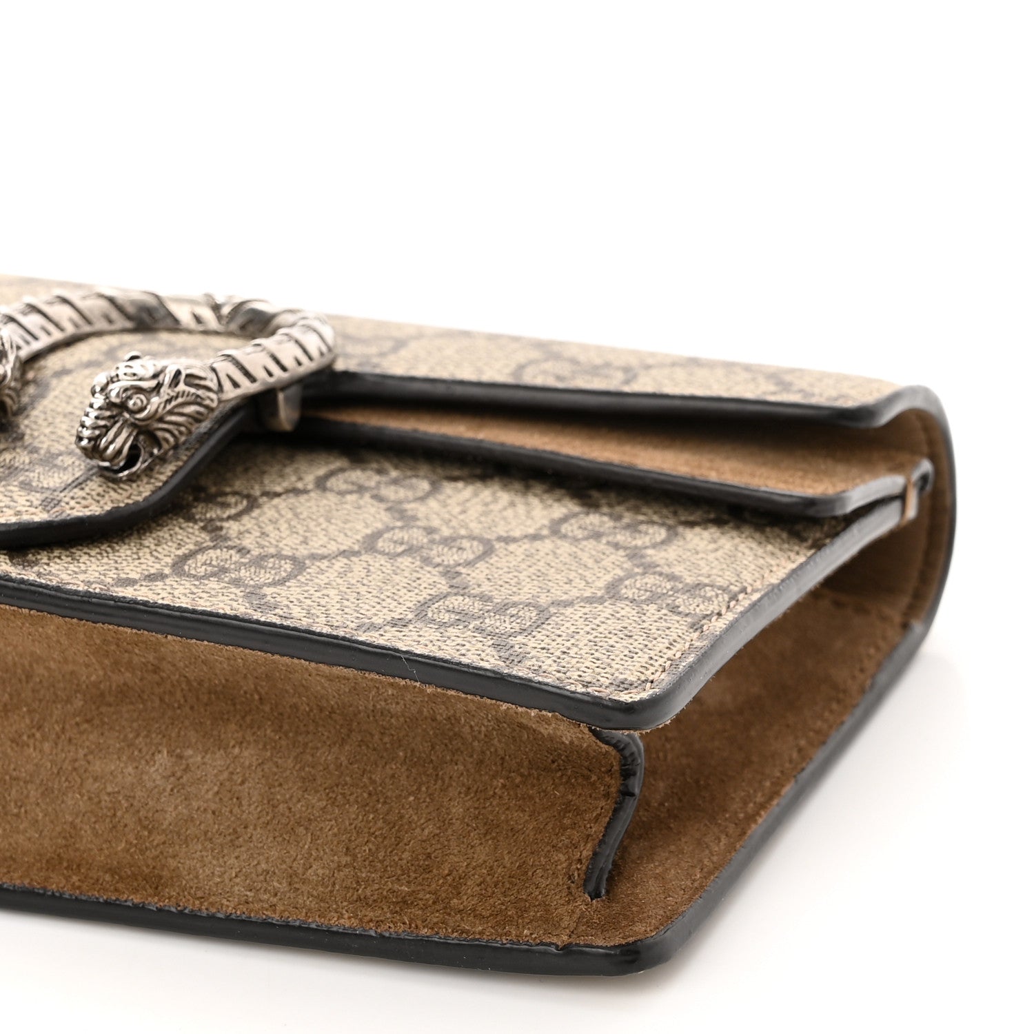 Gucci GG Supreme Monogram Super Mini Dionysus Shoulder Bag Taupe 9 of 10