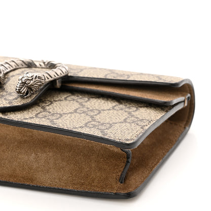 Gucci GG Supreme Monogram Super Mini Dionysus Shoulder Bag Taupe 9 of 10