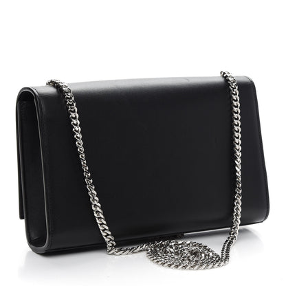 Saint Laurent Smooth Calfskin Medium Classic Monogram Kate Tassel Satchel Black 3 of 8