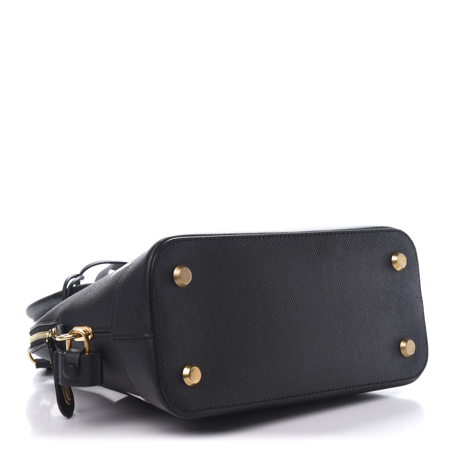 Balenciaga Signature Grained Calfskin Logo S Ville Top Handle Bag Black 4 of 9