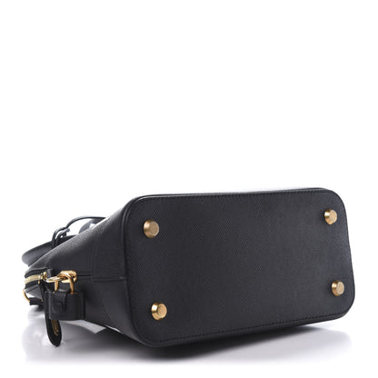 Balenciaga Signature Grained Calfskin Logo S Ville Top Handle Bag Black 4 of 9
