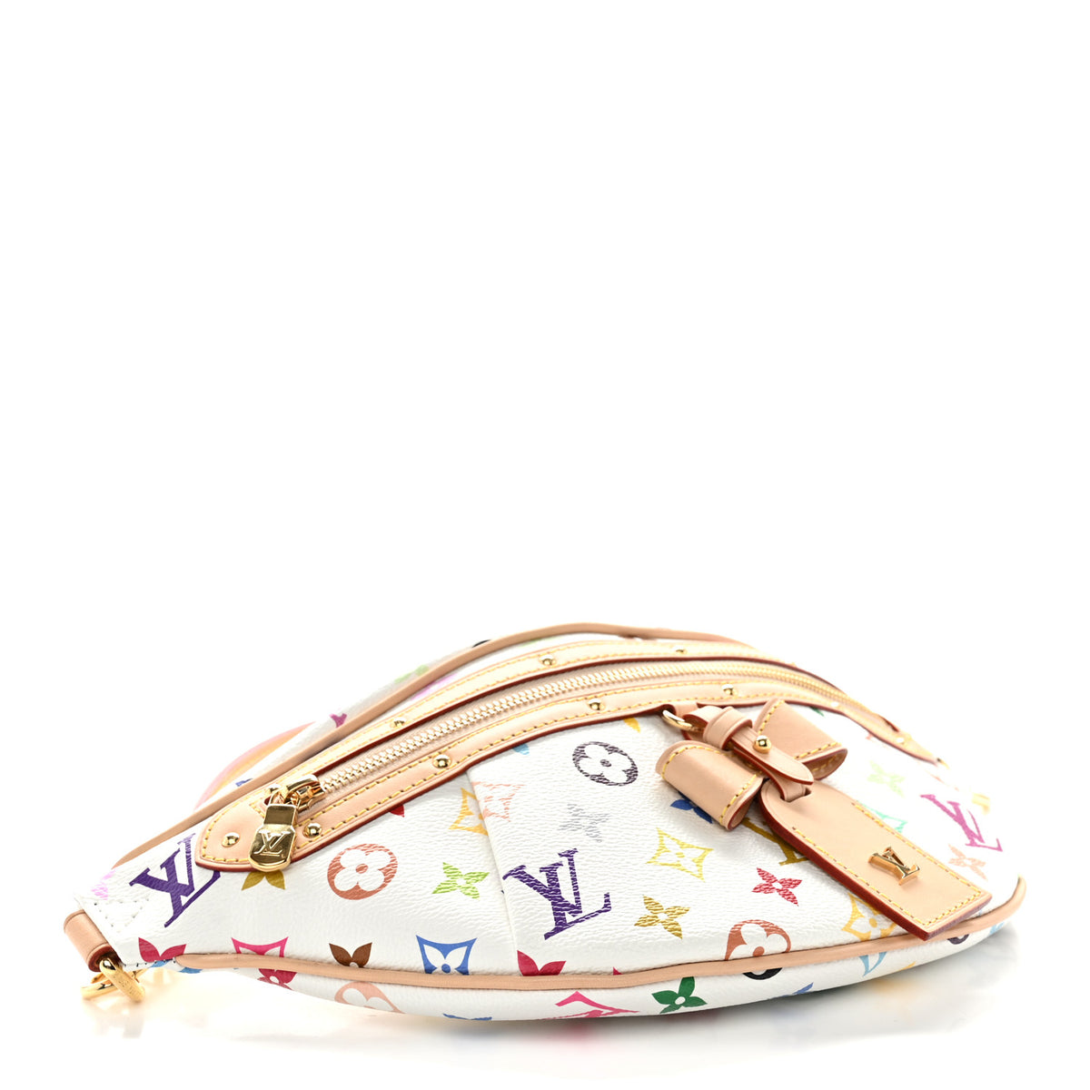 Louis Vuitton LV X TM Monogram Multicolor High Rise Bumbag White 4 of 10