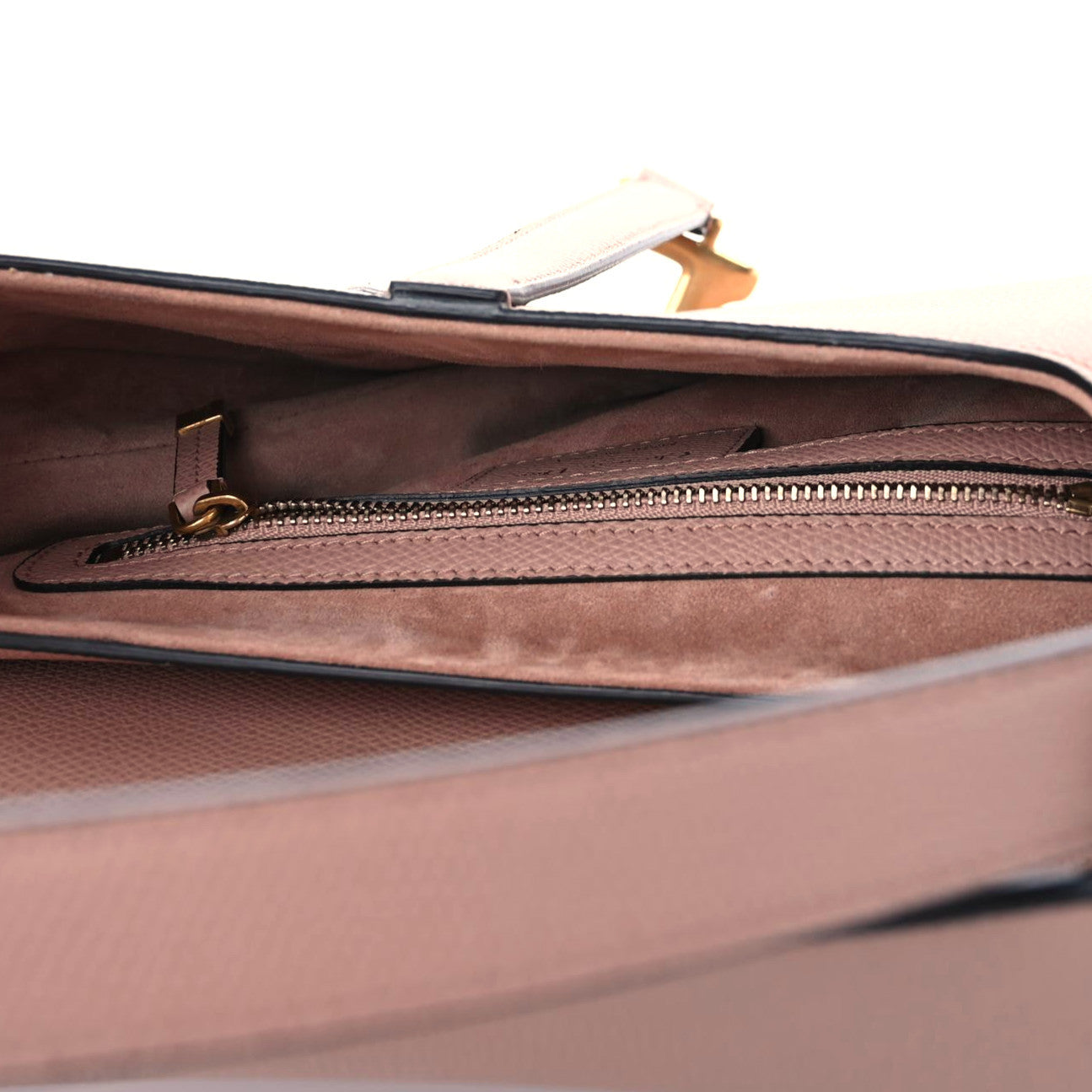 Christian Dior Grained Calfskin Saddle Bag Fard 7 of 9
