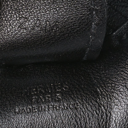 Hermes Milo Lambskin Grigri Rodeo Horse Bag Charm PM So Black 3 of 4