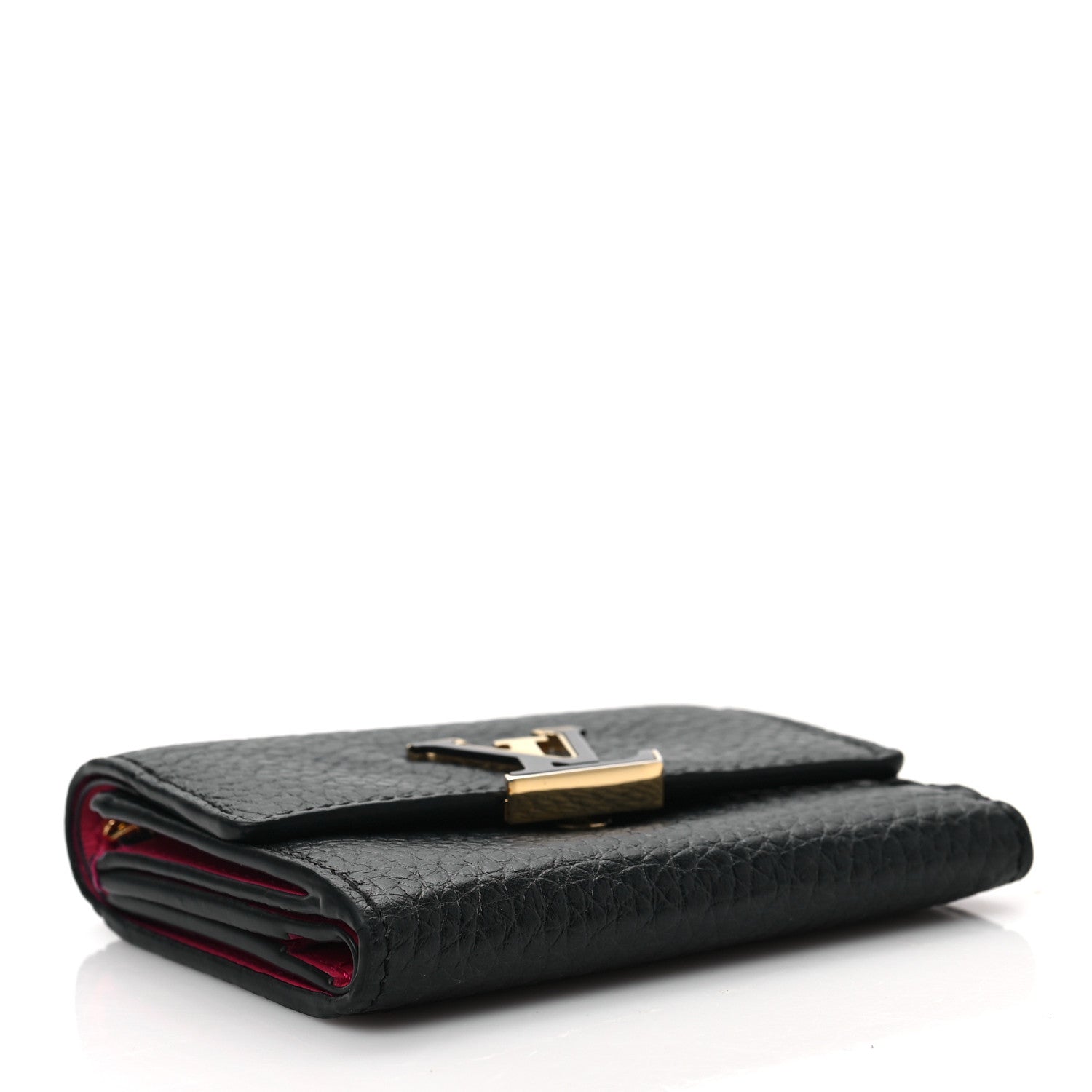 Louis Vuitton Taurillon Capucines XS Wallet Black 4 of 7