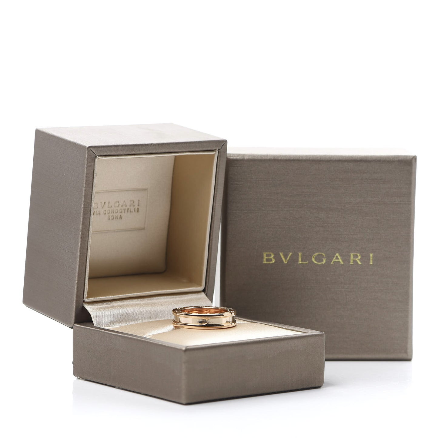 18K Rose Gold B.Zero1 One-Band Ring 49 5
