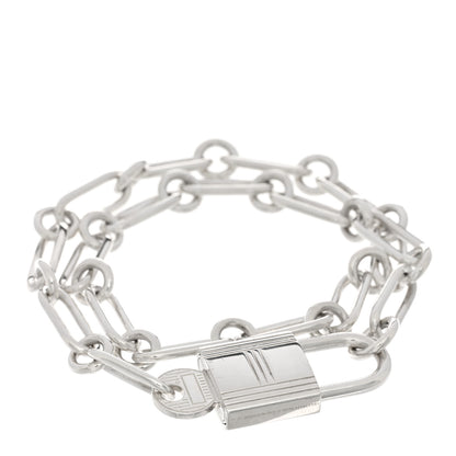 Hermes Sterling Silver GM Alphakelly Bracelet 1 of 3