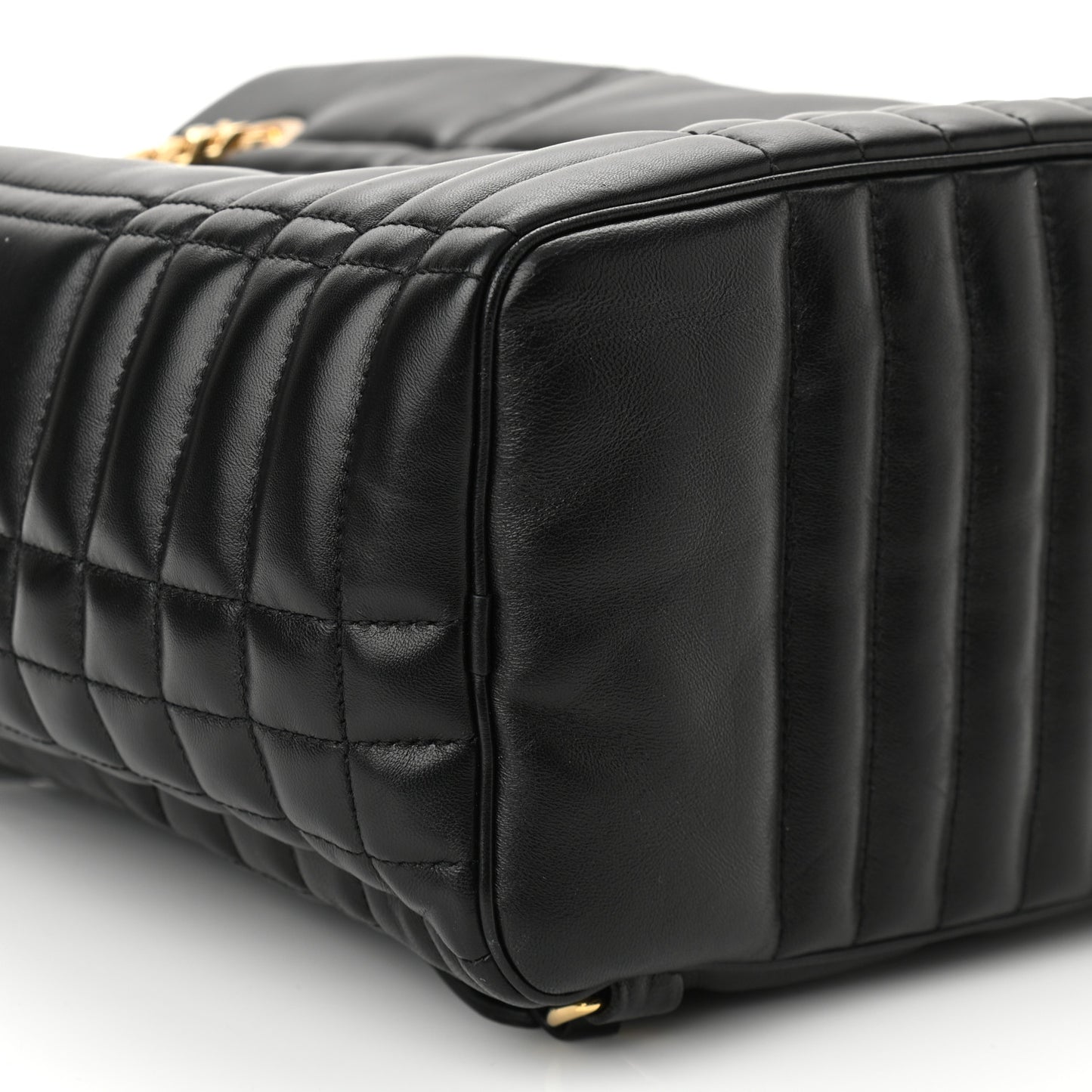 Lambskin Quilted Medium Lola Backpack Black