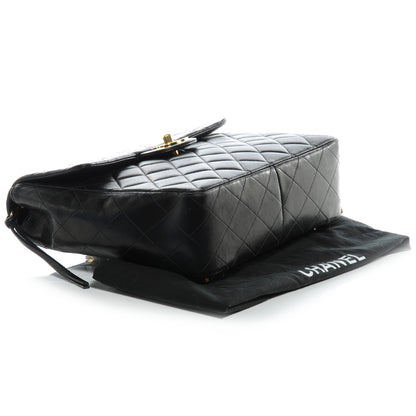 Chanel Lambskin Quilted Backpack Black 4 of 8
