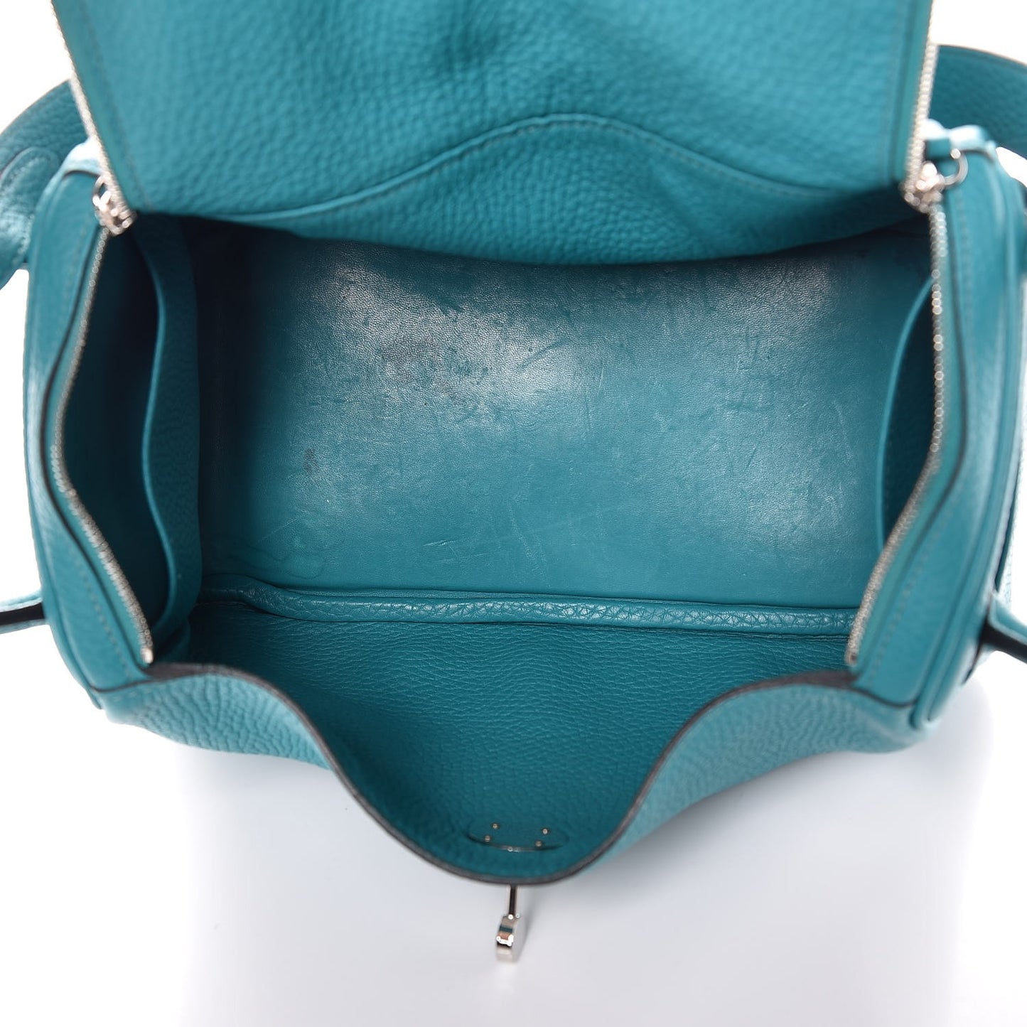 Taurillon Clemence Lindy 26 Bleu Paon