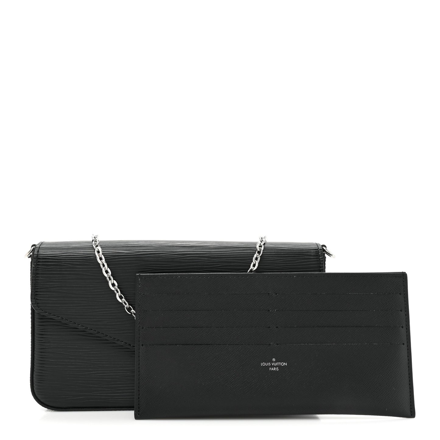 Epi Pochette Felicie Black