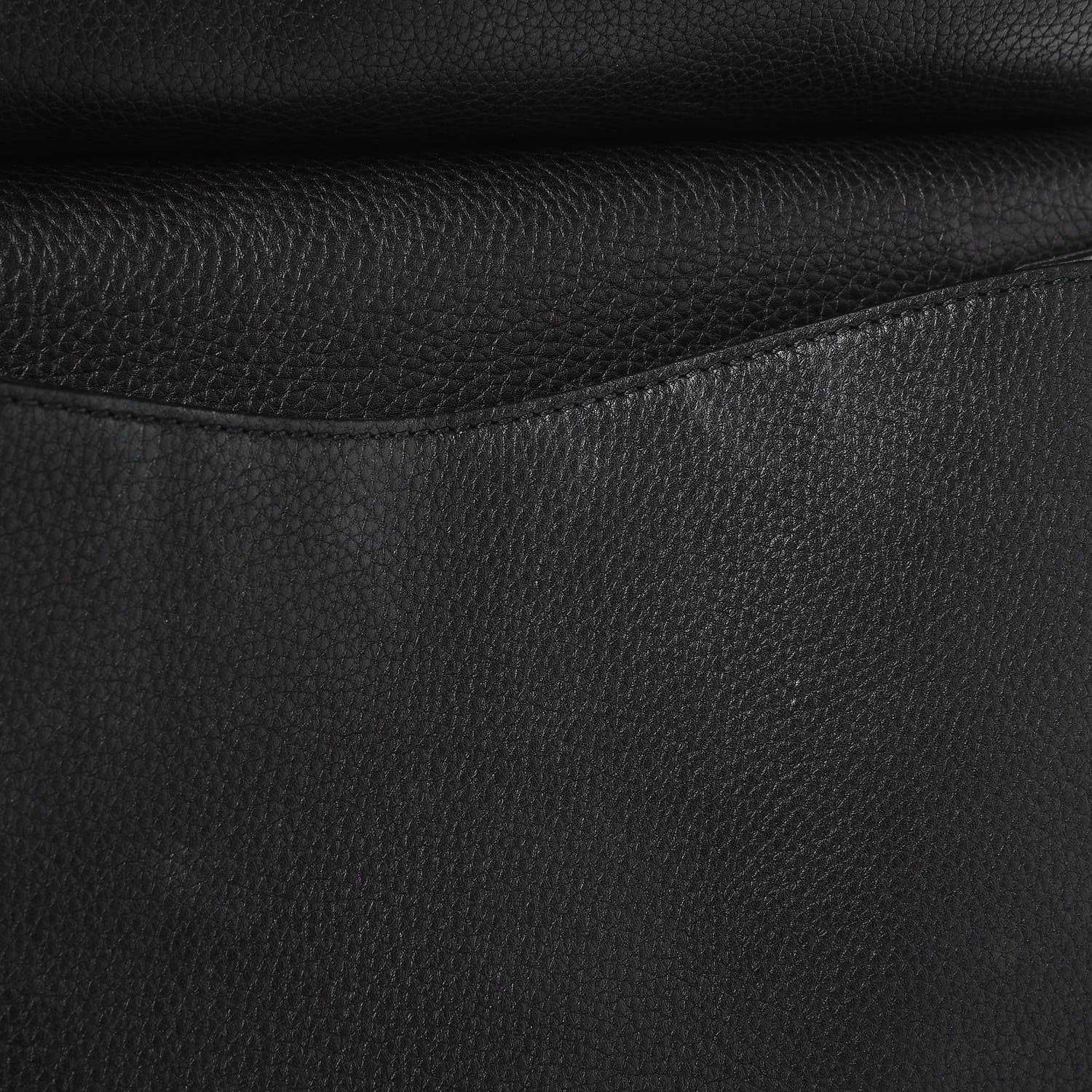 Gucci Calfskin Feline Medium GG Marmont Top Handle Bag Black 7 of 14