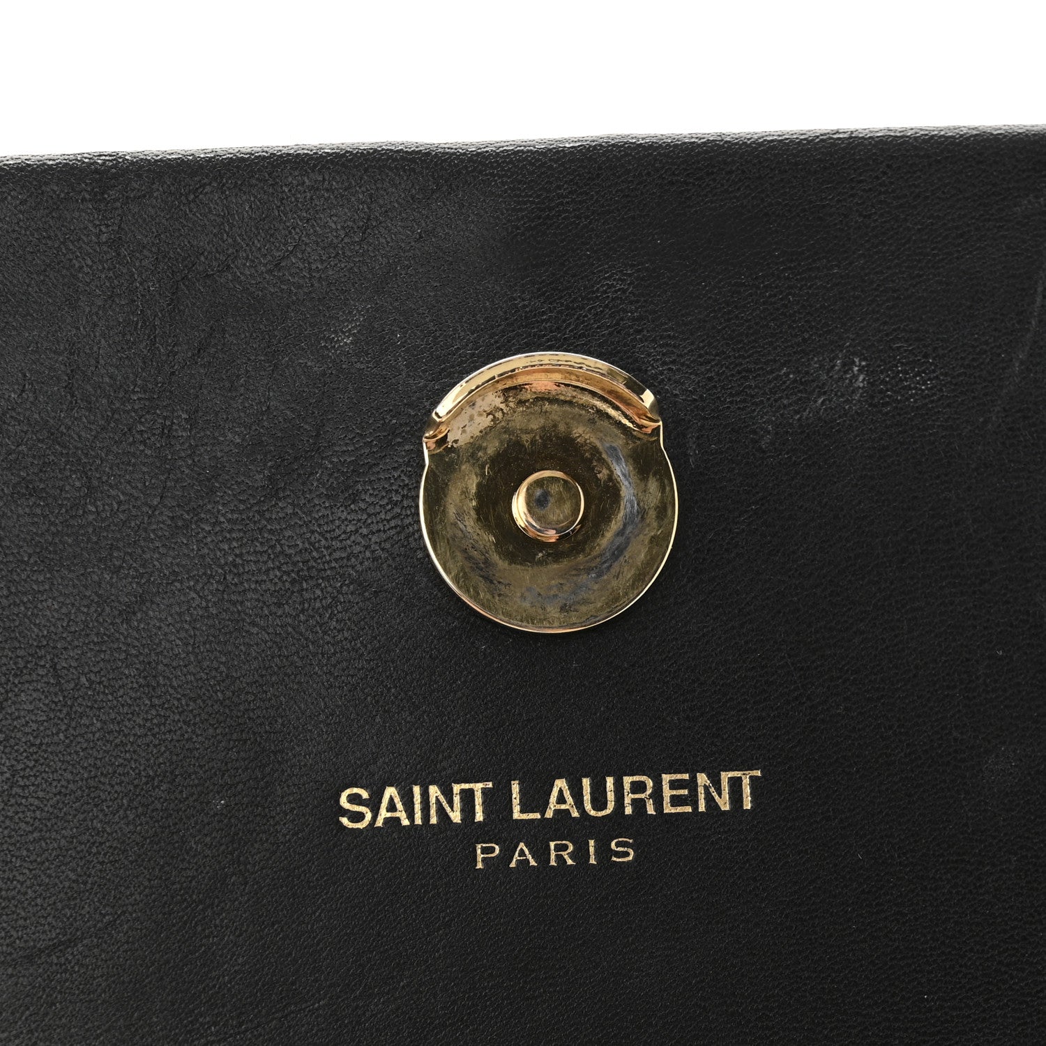Saint Laurent Calfskin Small Classic Monogram Kate Tassel Satchel Black 11 of 14