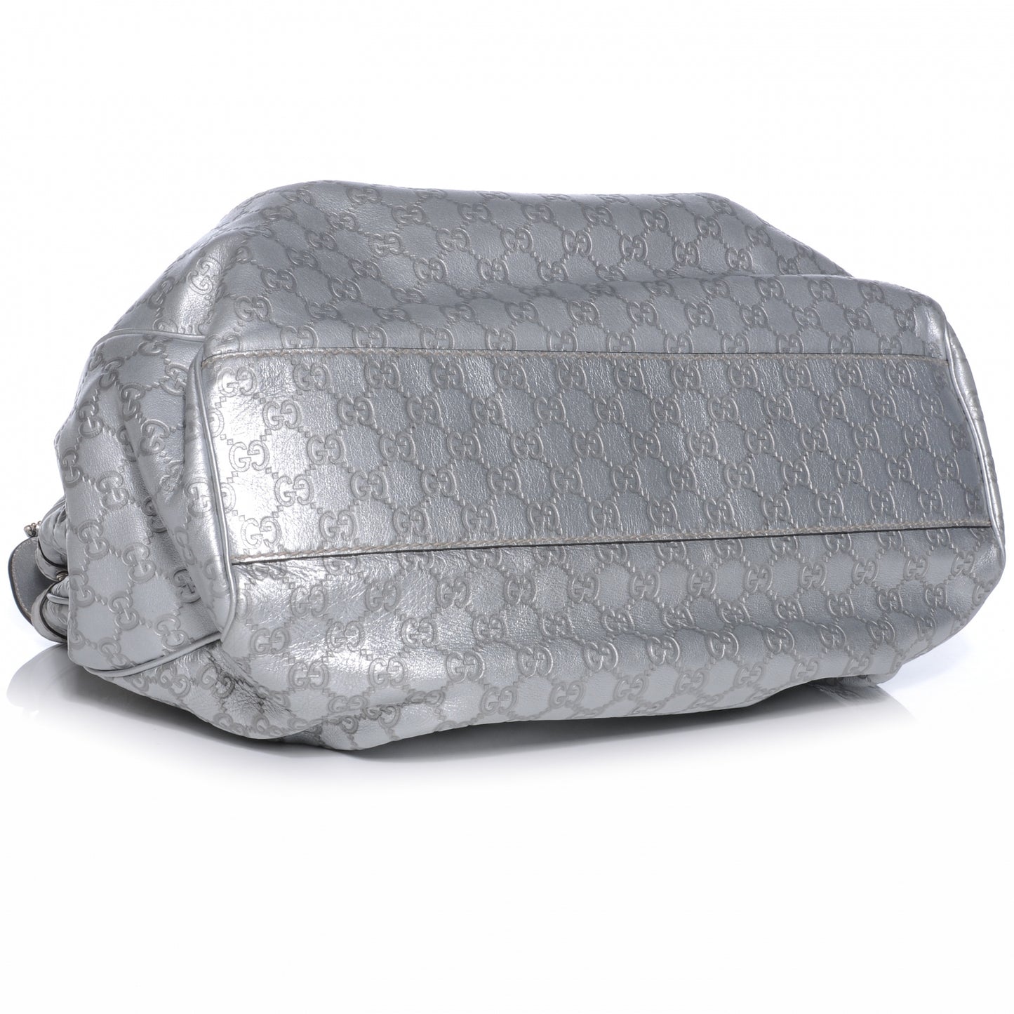 Guccissima Large Sukey Silver