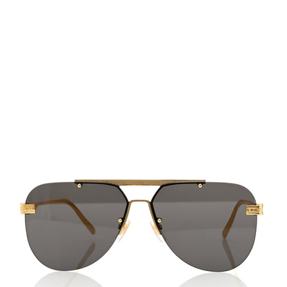 Louis Vuitton Metal LV Ash Sunglasses Z1261W Gold 2 of 7