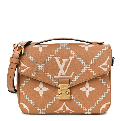 Louis Vuitton Empreinte Monogram Giant Broderies Pochette Metis Arizona 1 of 9