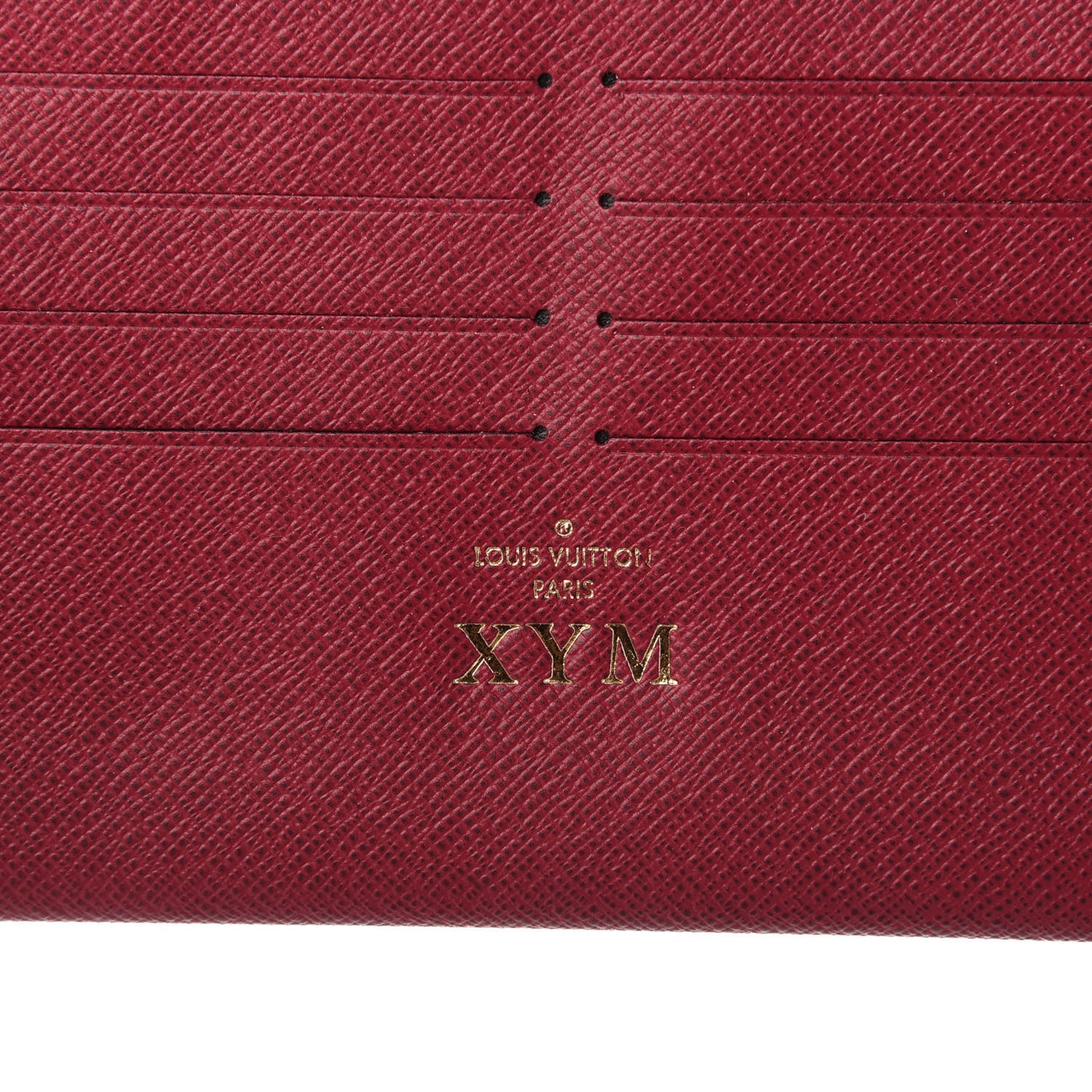 Monogram Pochette Felicie Chain Wallet Fuchsia