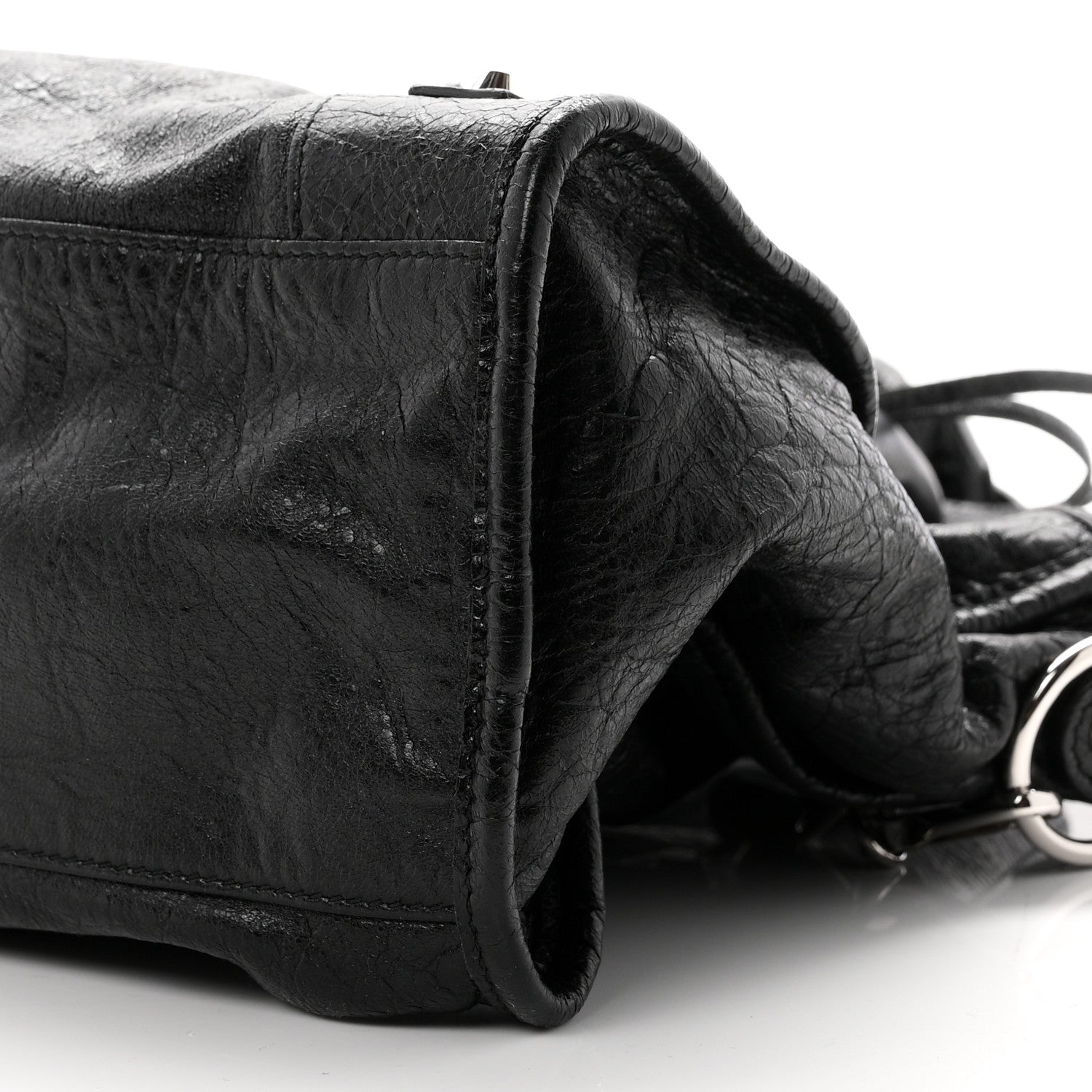 Balenciaga Agneau Classic Silver Hardware City Black 11 of 11