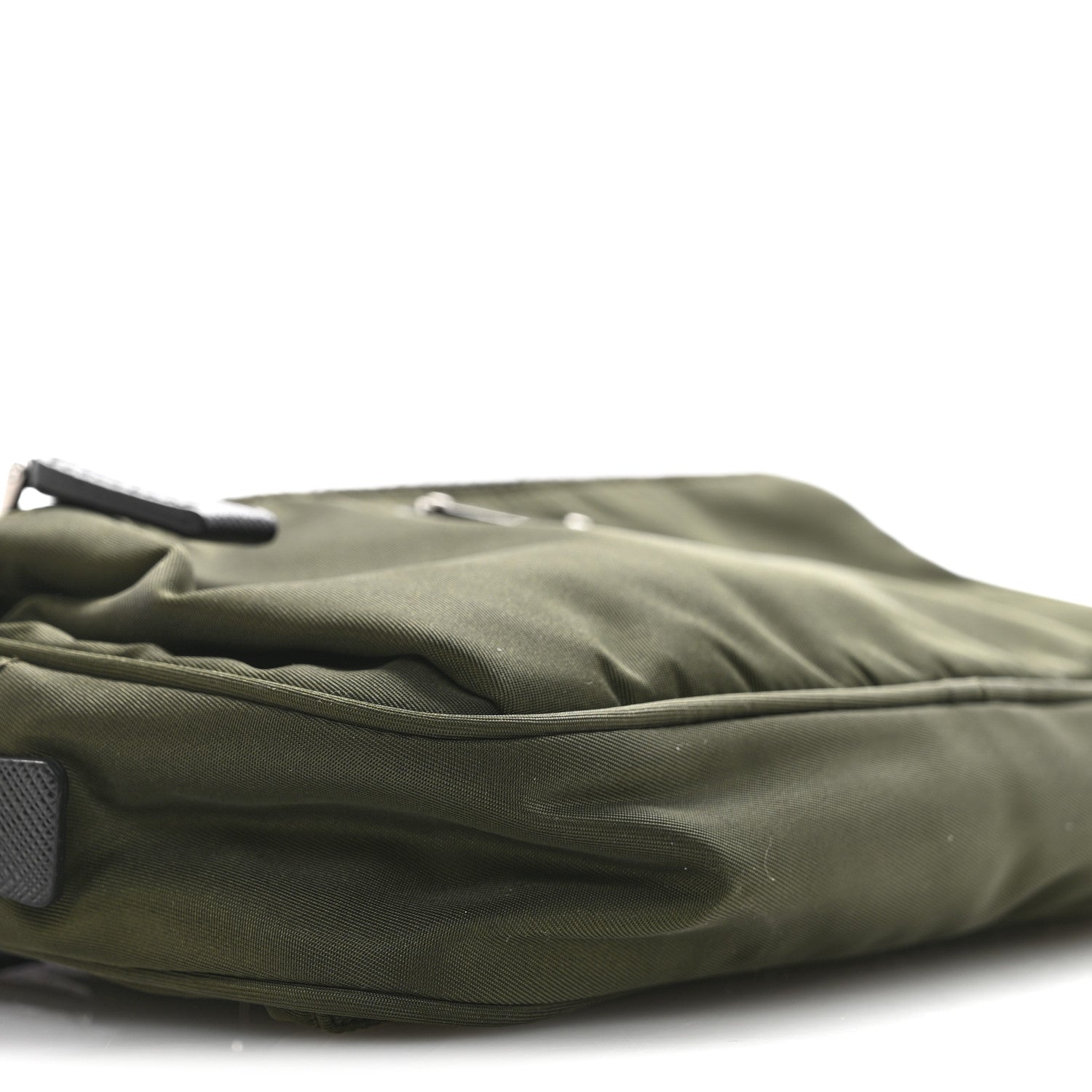 Prada Re-Nylon Saffiano Belt Bag Mimetico 9 of 11