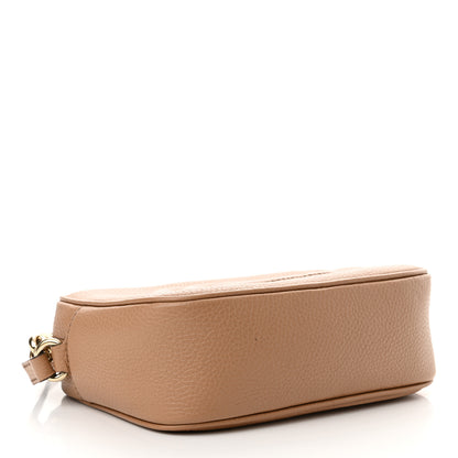 Gucci Pebbled Calfskin Small Soho Disco Bag Camelia 4 of 13