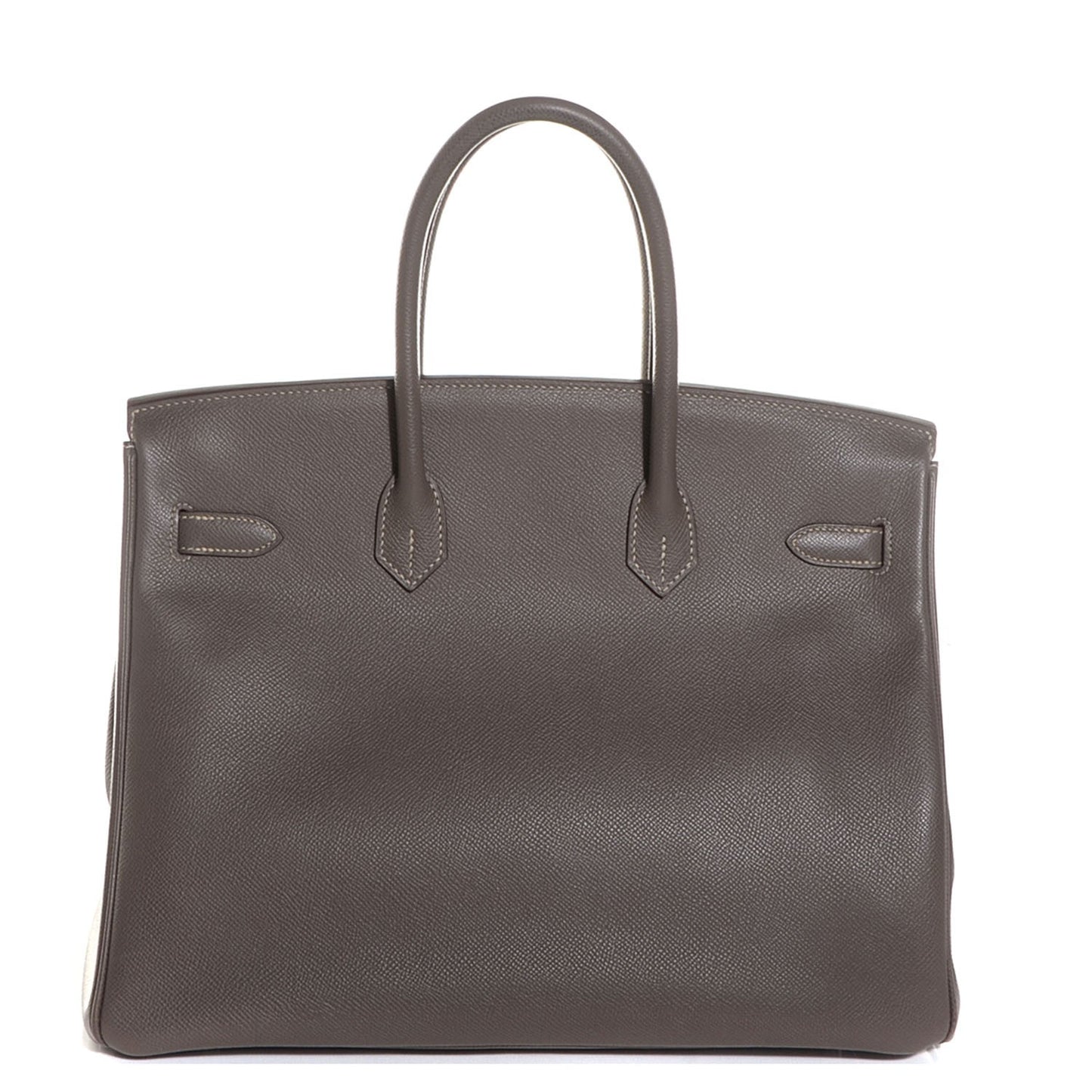 Epsom Candy Birkin 35 Etain Bleu Thalassa