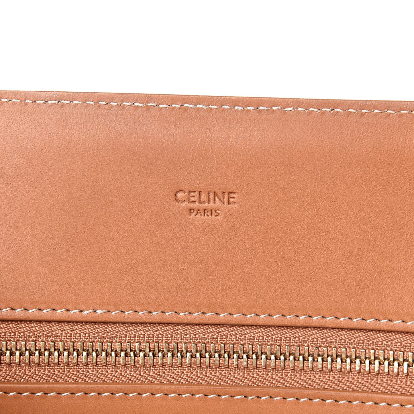 Canvas Calfskin Vertical Cabas Natural Tan
