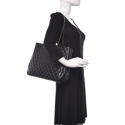 Chanel Caviar Quilted Large Shopping Tote Black 2 of 10