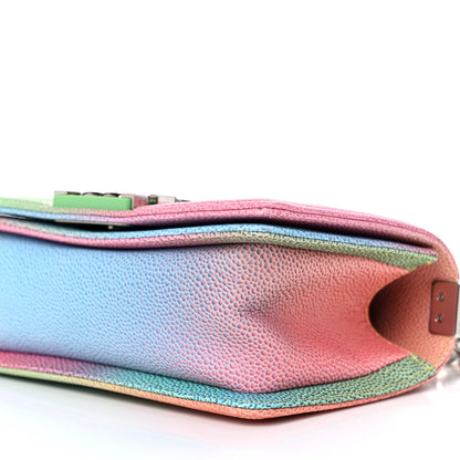 Chanel Caviar Quilted Small Cuba Rainbow Boy Flap Multicolor 9 of 10