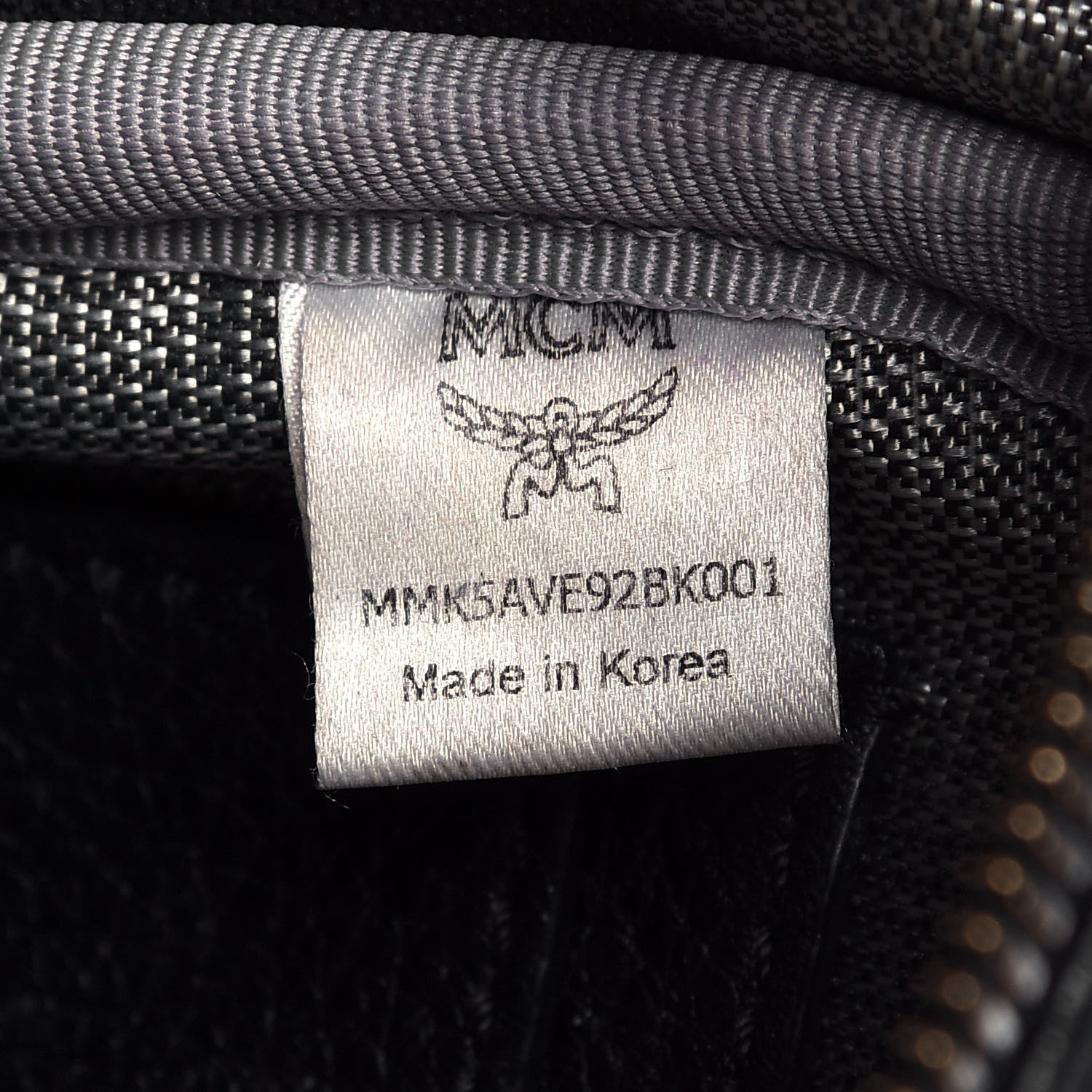 MCM Visetos Side Stud X-Mini Stark Bebe Boo Backpack Black 6 of 12