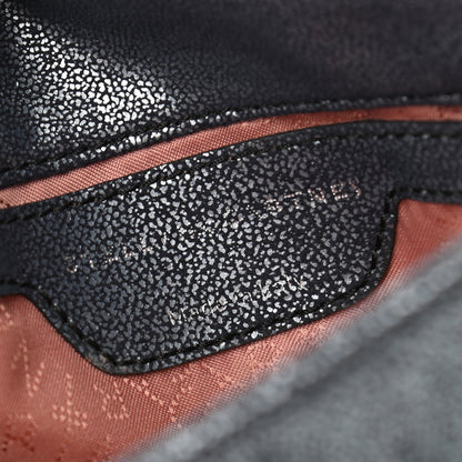 Stella McCartney Chamois Shiny Dotted Mini Falabella Crossbody Bag Ruthenium 5 of 9