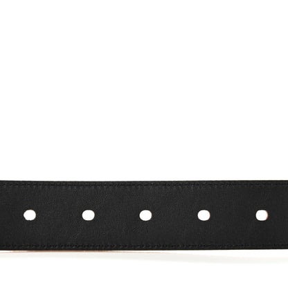 Saint Laurent Suede Monogram Square Buckle Belt 70 Tan Bronze 5 of 6