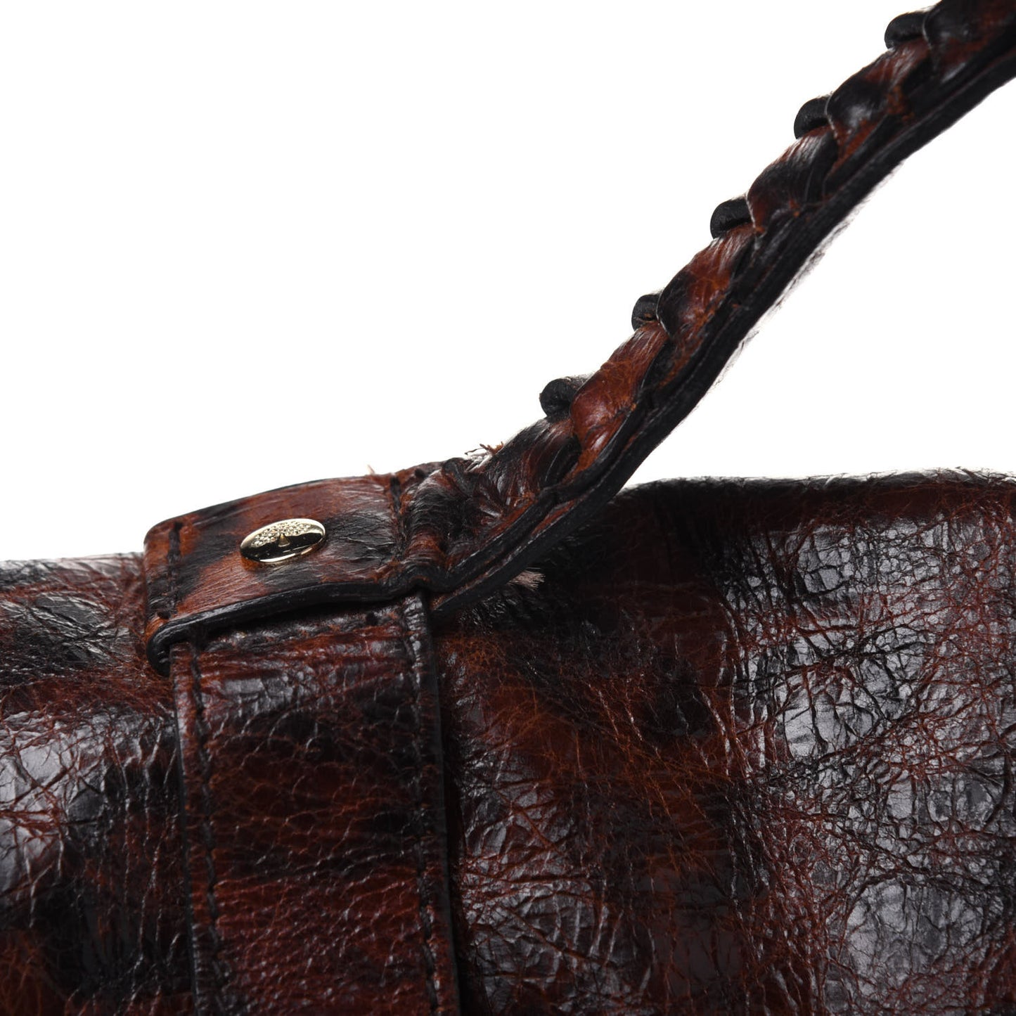 Shiny Leopard Oversized Alexa Dark Oak