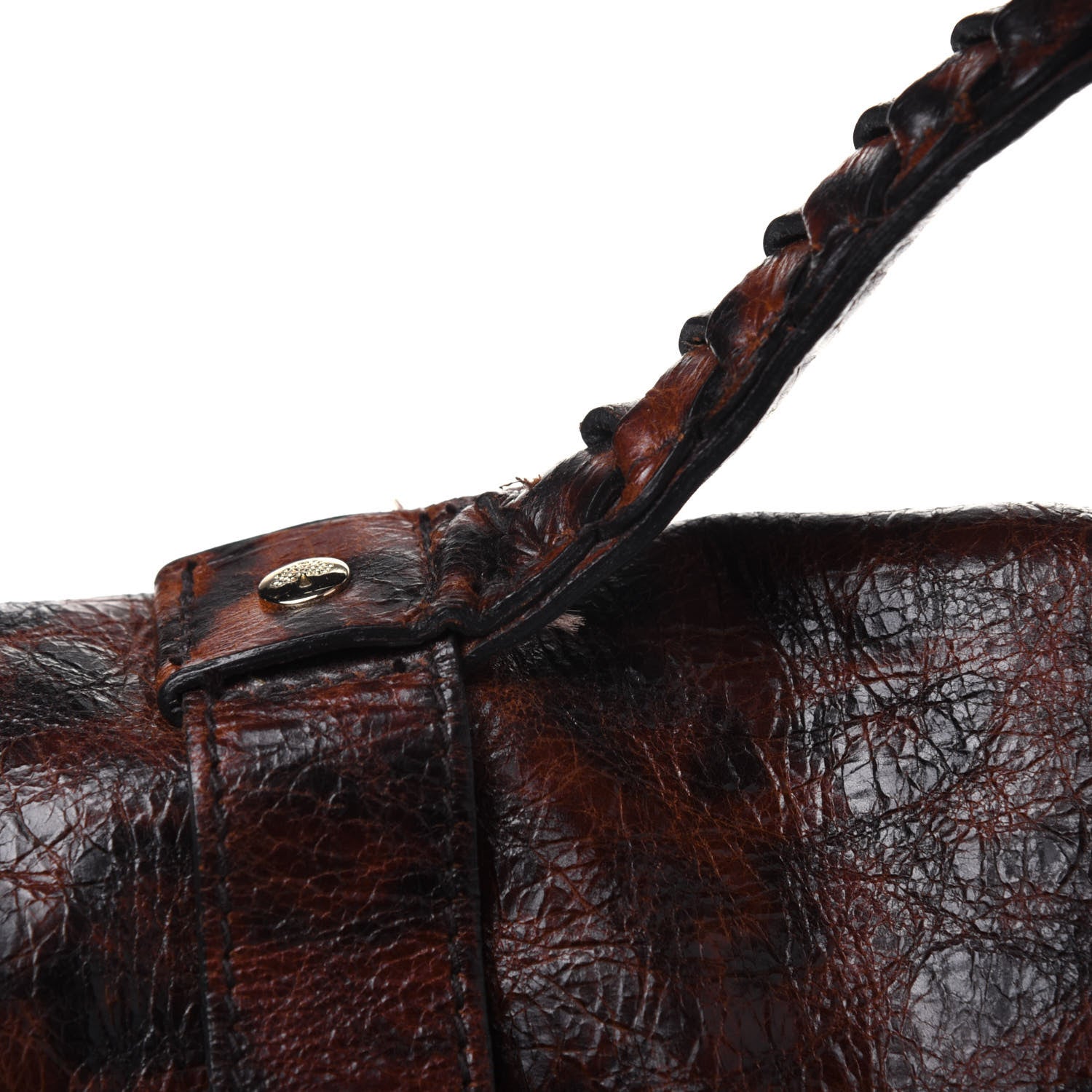 Mulberry Shiny Leopard Oversized Alexa Dark Oak 23 of 24