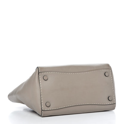 Prada City Calf Small Hand Stitched Galleria Double Zip Tote Calce 4 of 9