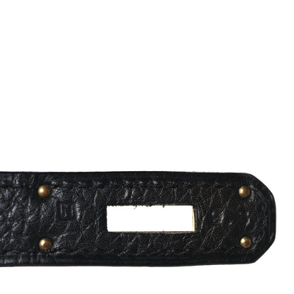 Hermes Togo Kelly Retourne 35 Black 7 of 9