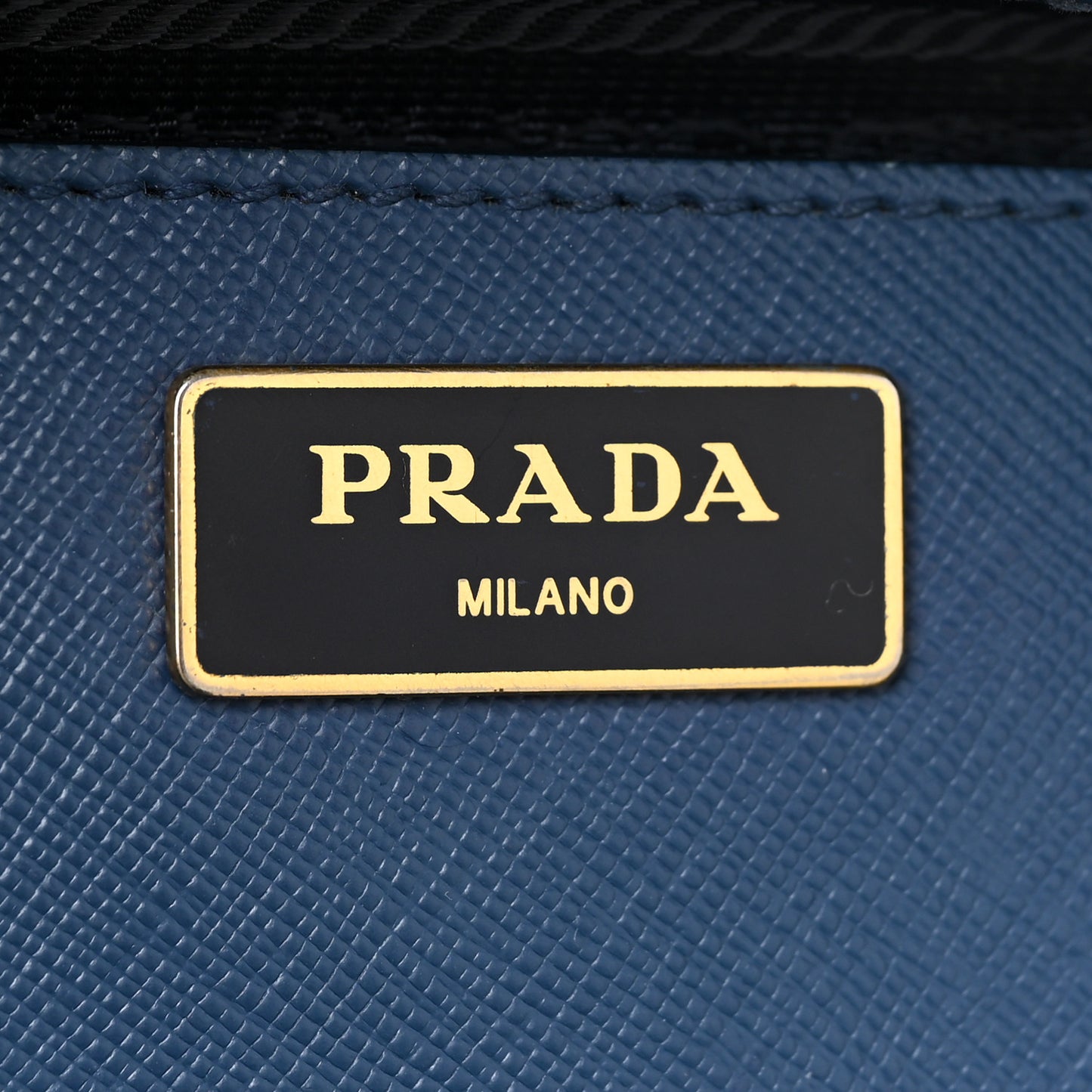 Saffiano Galleria Double Zip Tote Bluette